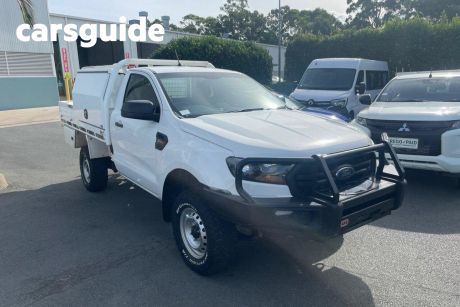 White 2019 Ford Ranger Cab Chassis XL 3.2 (4X4)