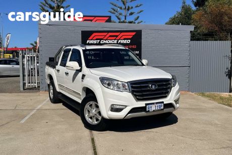 White 2016 Great Wall Steed Ute Tray 4x4