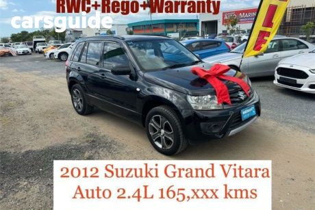 Black 2012 Suzuki Grand Vitara Wagon Urban (4X2)
