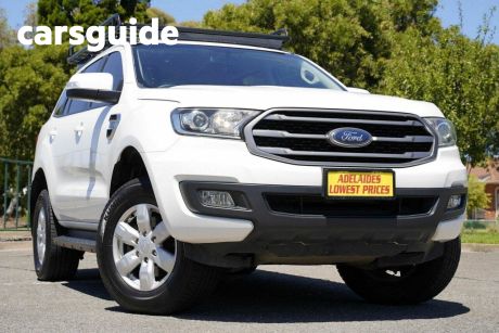 White 2019 Ford Everest Wagon Ambiente (rwd 5 Seat)