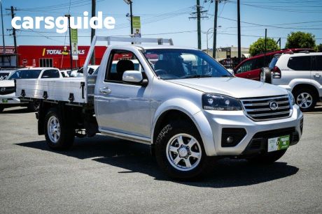 Silver 2019 Great Wall Steed Cab Chassis (4X4)