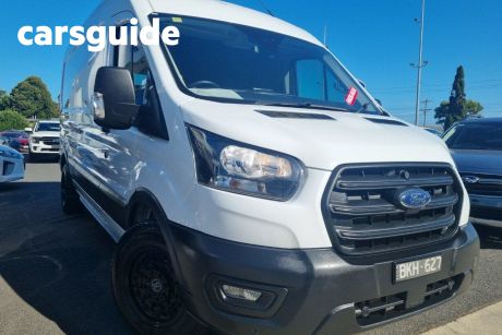 White 2020 Ford Transit Commercial 350L (Mid Roof)