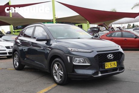 Grey 2017 Hyundai Kona Wagon Active AWD
