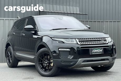 Black 2018 Land Rover Range Rover Evoque Wagon HSE Dynamic