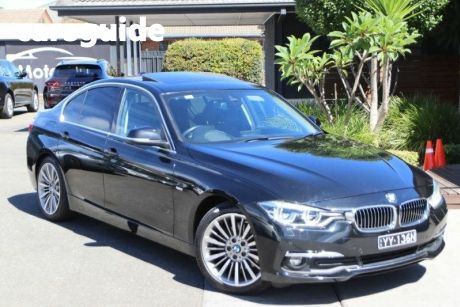Black 2016 BMW 320D Sedan Luxury Line