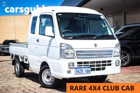 White 2001 Suzuki Carry Ute Tray TRUCK (4X4)