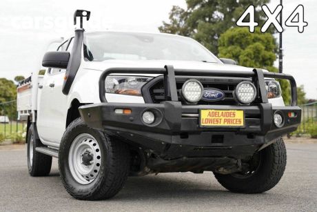 White 2020 Ford Ranger Double Cab Chassis XL 3.2 (4X4)