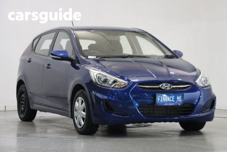 Blue 2016 Hyundai Accent Hatchback Active