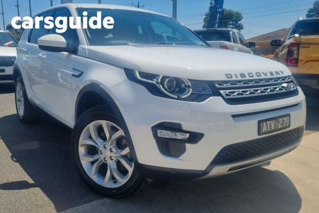 White 2018 Land Rover Discovery Sport Wagon TD4 (132KW) HSE 5 Seat