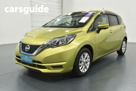 Green 2018 Nissan Note Hatch E-POWER HYBRID 1.2L 5 SEATER