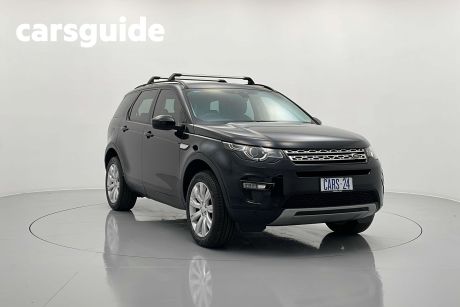 Black 2017 Land Rover Discovery Sport Wagon TD4 180 HSE 5 Seat