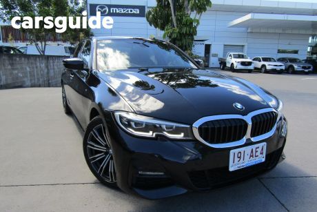 Black 2019 BMW 320D Sedan M-Sport