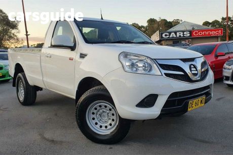 White 2015 Foton Tunland Cab Chassis Tray (4X2)