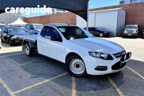 White 2012 Ford Falcon Cab Chassis (LPI)