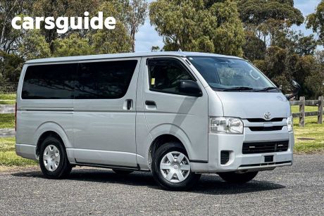 Silver 2018 Toyota HiAce Commercial DX GL