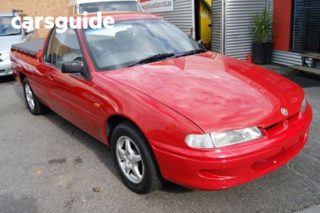 Red 1997 Holden Commodore Utility