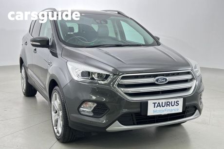 Grey 2019 Ford Escape Wagon Titanium (awd)