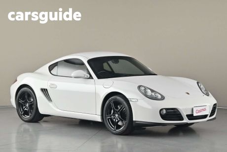 White 2009 Porsche Cayman Coupe