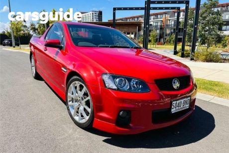 Red 2011 Holden Commodore Utility SS-V Redline Edition