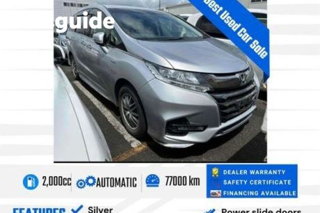 Silver 2018 Honda Odyssey Wagon Hybrid