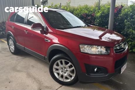 Red 2015 Holden Captiva Wagon 7 LS Active (fwd)