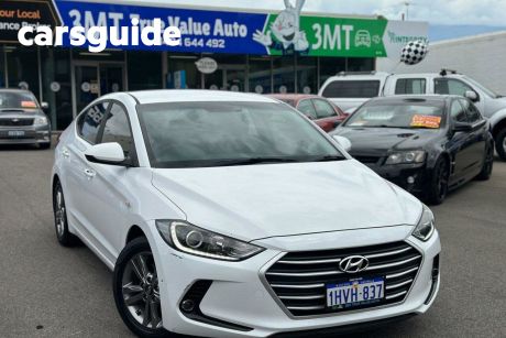 White 2018 Hyundai Elantra OtherCar Active AD
