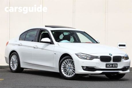 White 2014 BMW 316I Sedan Luxury Line