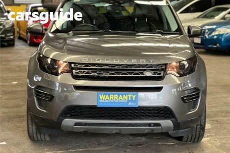 Grey 2016 Land Rover Discovery Sport Wagon TD4 150 HSE 5 Seat