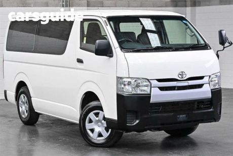 White 2018 Toyota HiAce Commercial DX