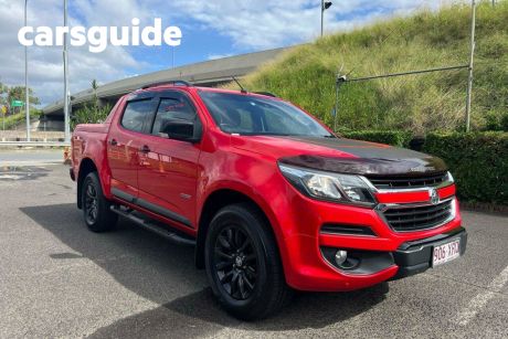Red 2017 Holden Colorado Crew Cab Chassis LS (4x4)