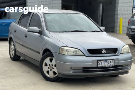Silver 2004 Holden Astra Hatch CD TS