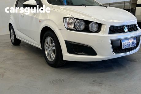 White 2016 Holden Barina Hatchback CD