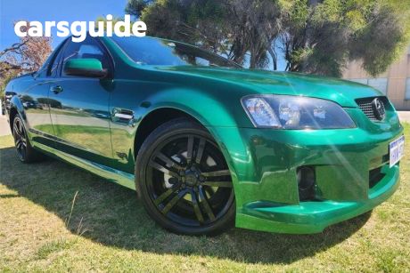 Green 2009 Holden Commodore Utility SV6