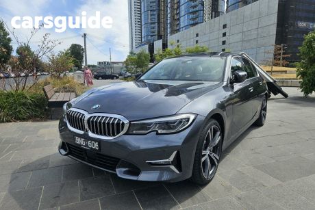 Grey 2021 BMW 330E Sedan Luxury Line Phev