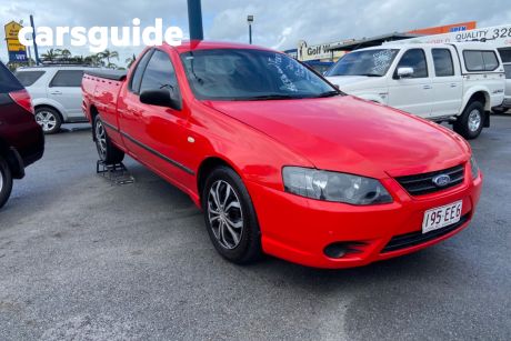 Red 2007 Ford Falcon Utility XL
