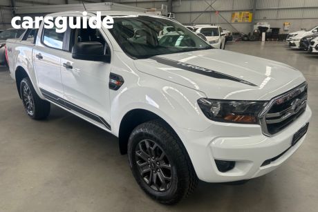 White 2018 Ford Ranger Crew Cab Utility 3.2 XL Plus (4X4)