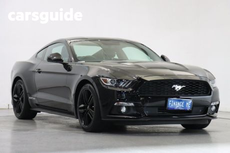 Black 2017 Ford Mustang Coupe Fastback 2.3 Gtdi