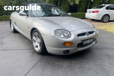 Silver 1998 MG F Roadster 1.8I VVC