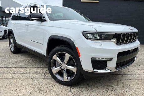 White 2022 Jeep Grand Cherokee SUV Limited