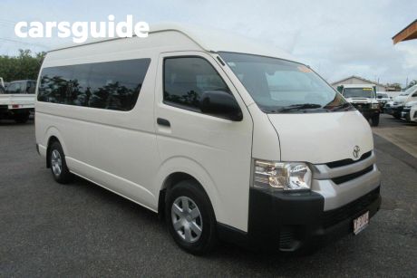White 2018 Toyota HiAce Commercial Commuter