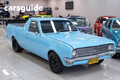 Blue 1968 Holden Kingswood Ute Tray