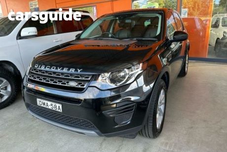 Black 2017 Land Rover Discovery Sport Wagon TD4 150 SE 5 Seat