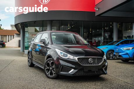 Black 2023 MG MG3 Auto Hatchback Excite (with Navigation)