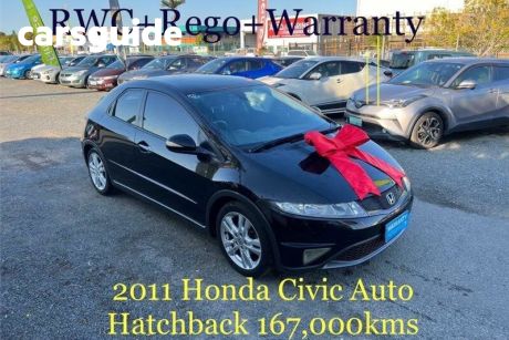 Black 2011 Honda Civic Hatchback SI