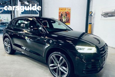 Black 2018 Audi Q5 Wagon 2.0 TDI Quattro Sport