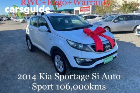 White 2014 Kia Sportage Wagon SI (fwd)