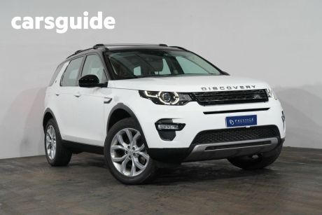 White 2016 Land Rover Discovery Sport Wagon SD4 HSE