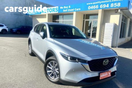 Silver 2022 Mazda CX-5 Wagon TOURING 4D WAGON 4 Cylinder 2.5 Litre Petrol 6 Speed Automat