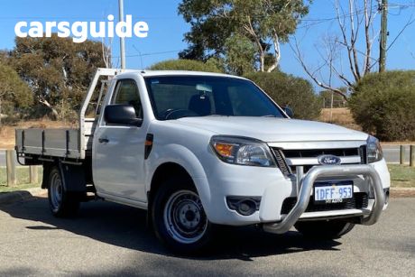 White 2009 Ford Ranger Cab Chassis XL (4X2)