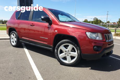 Red 2012 Jeep Compass Wagon Limited (4X4)